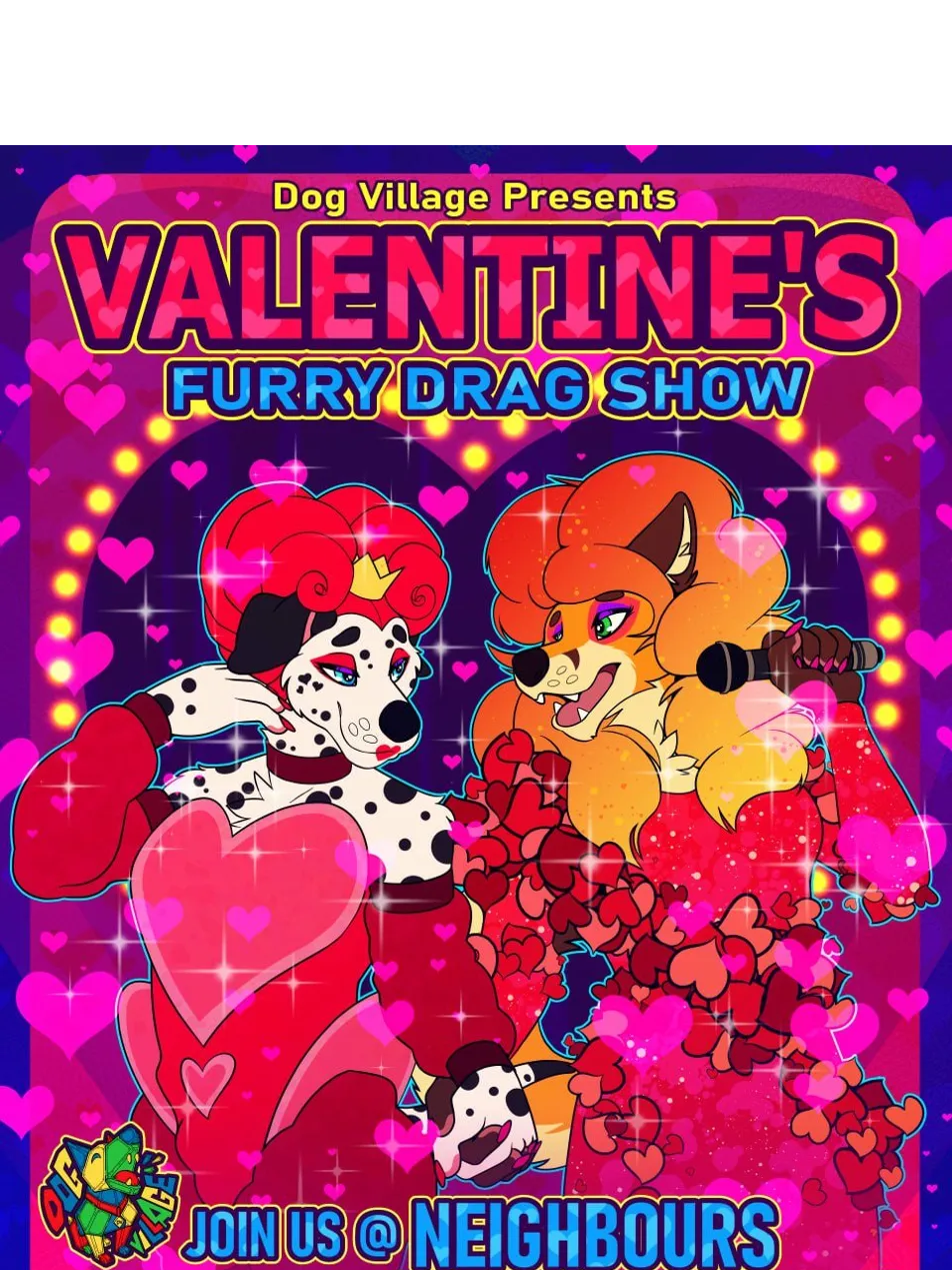 Drag show flyer